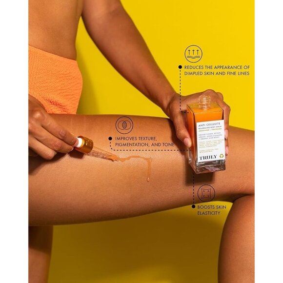 Truly Anti Cellulite Resurfacing Body Serum - Orange Flower Scent NEW 90ml - Picture 4 of 7